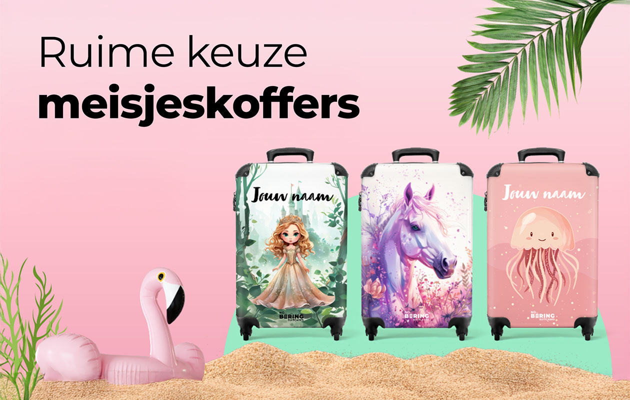 Ontvang €40 korting op een kinder-handbagagekoffer (55 x 35 x 25 cm)
