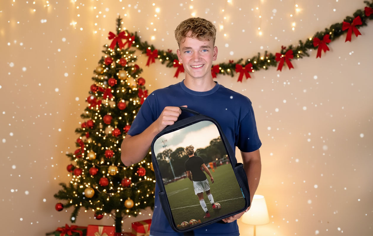 Kortingsvoucher van €30 voor kinder rugzak met eigen foto