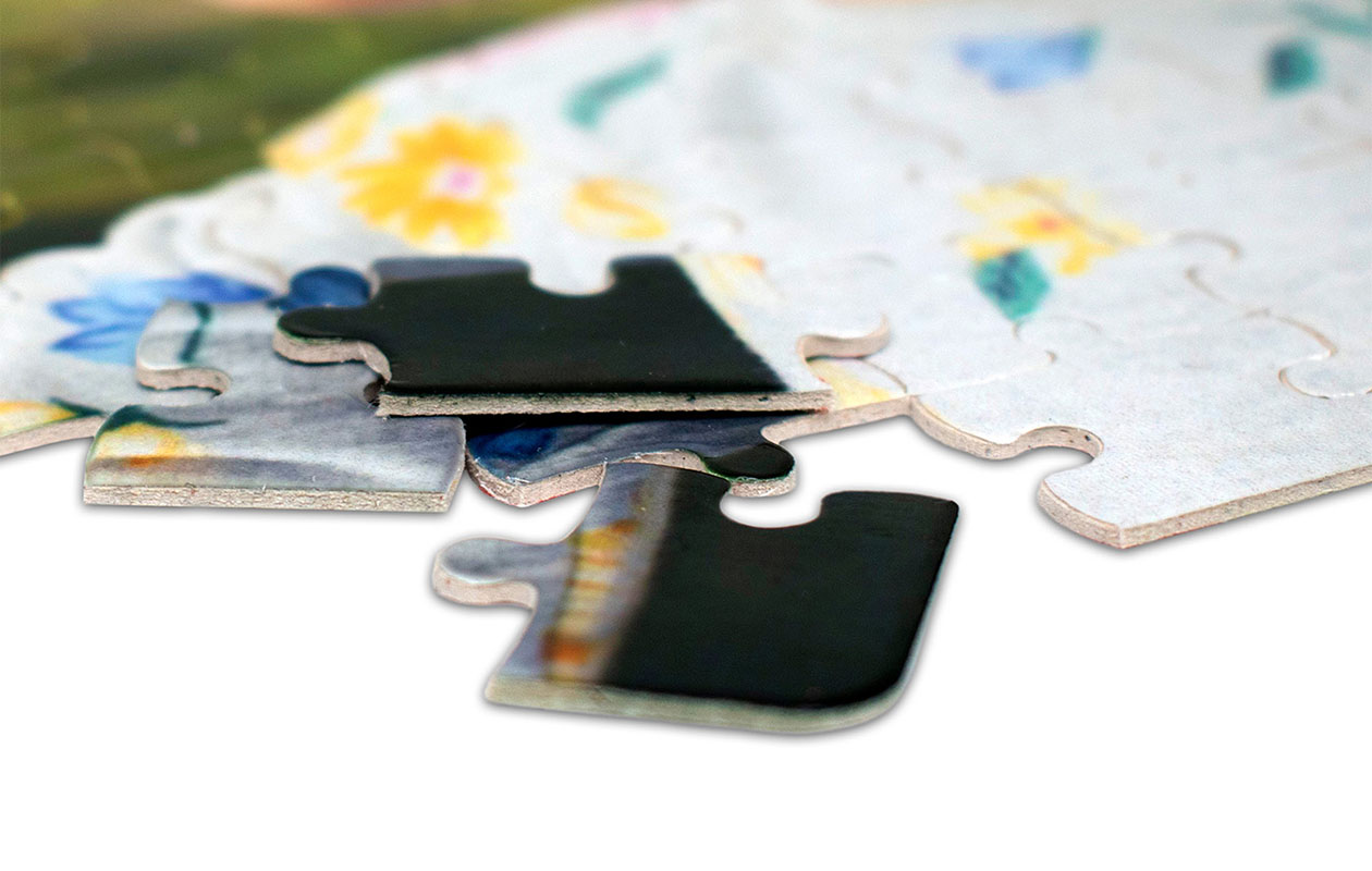 Puzzel van 120 stukjes met eigen foto