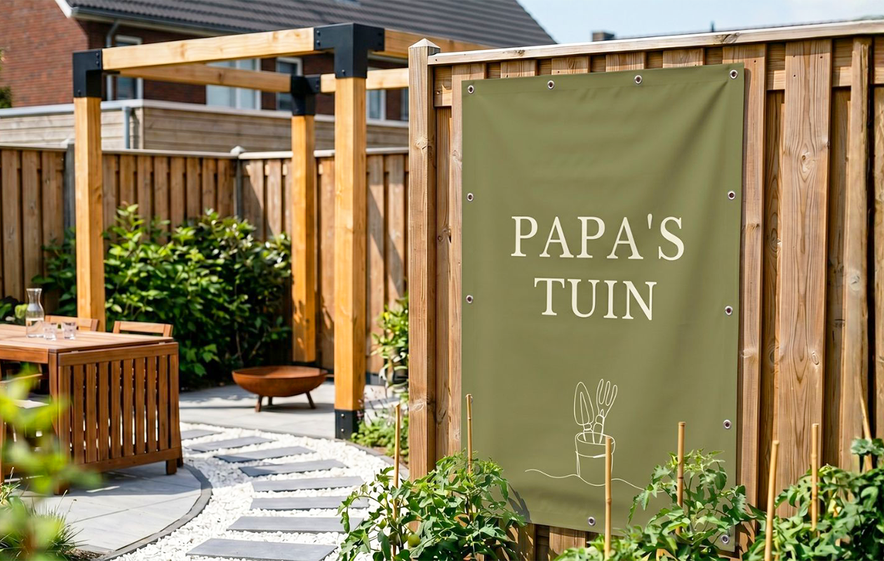 Ontvang €49 korting op een tuinposter - keuze uit eigen foto of 1000+ designs