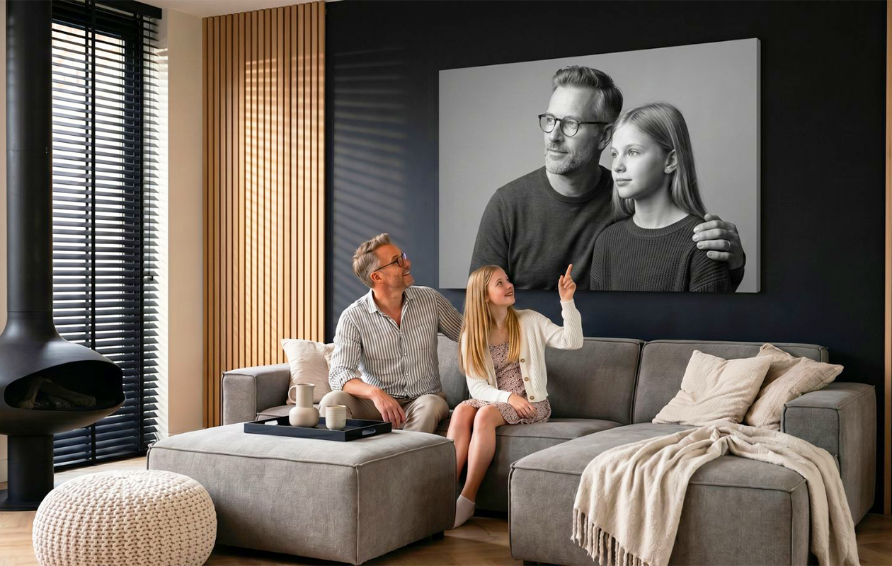 XXL Canvas (120 x 80 cm) – Ontvang €100 korting op jouw ontwerp