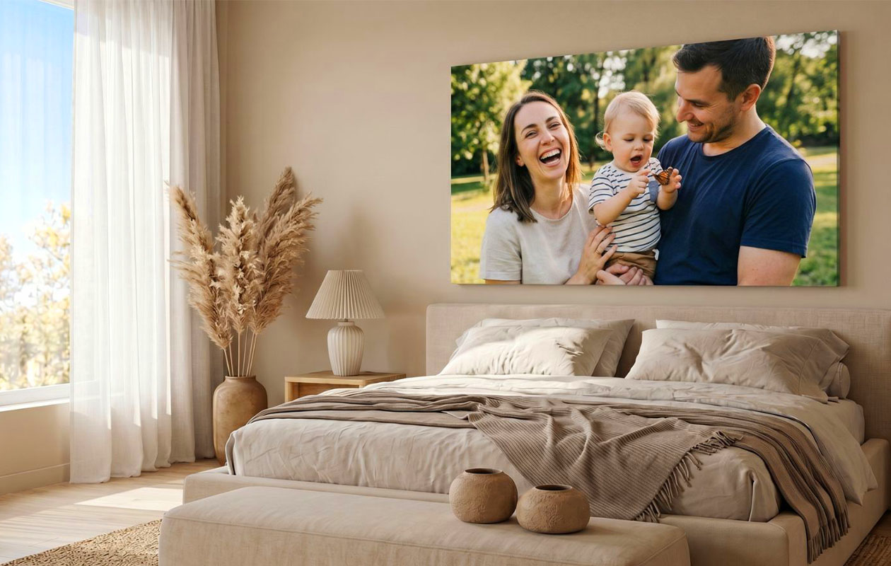 XXL Canvas (120 x 80 cm) – Ontvang €100 korting op jouw ontwerp