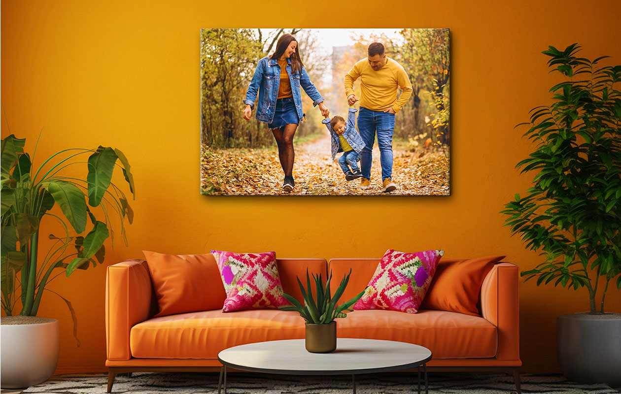 Ontvang €100 korting op een canvasfoto van 120 x 80 cm