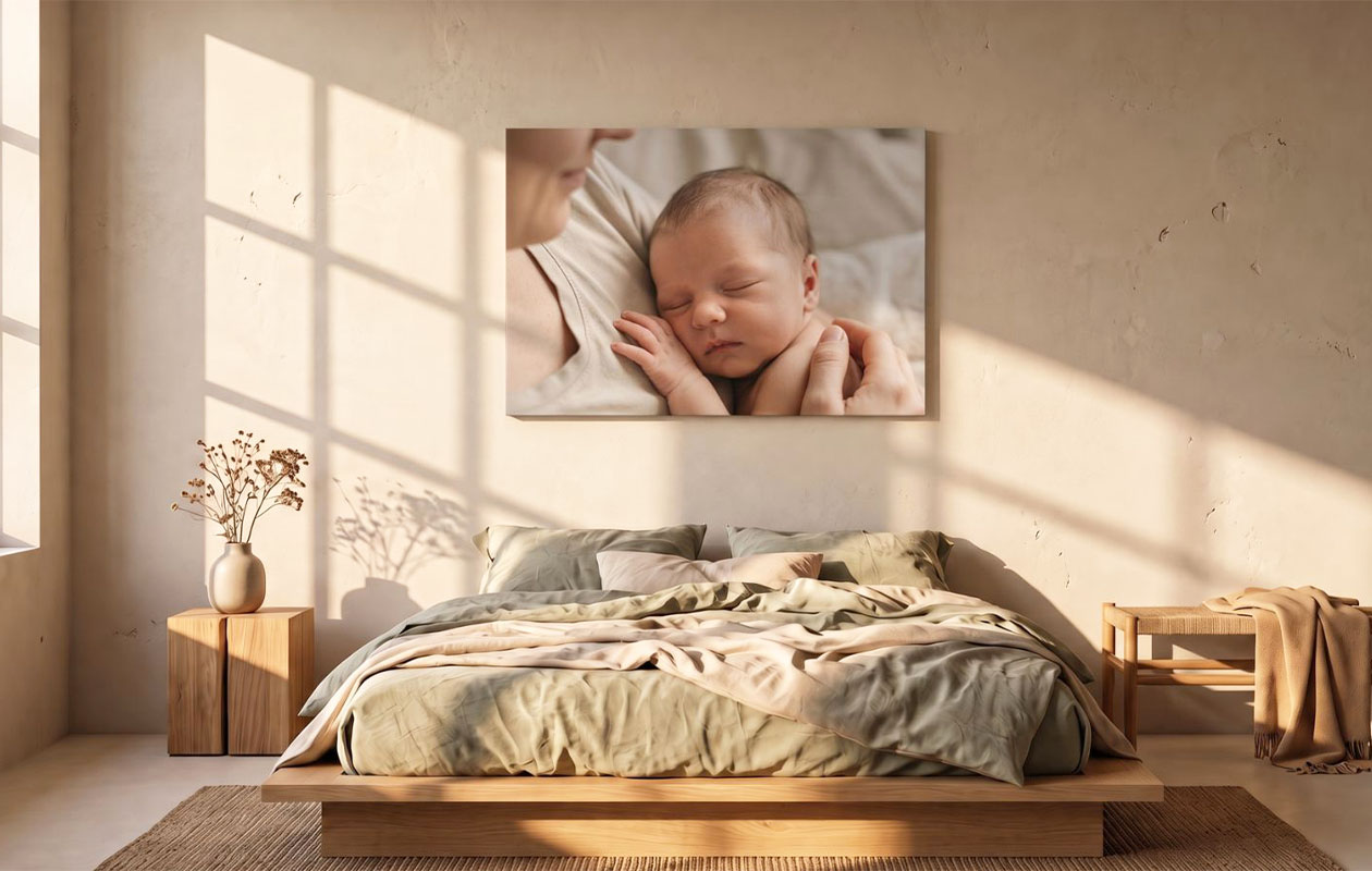 Toile XXL (120 x 80 cm) – Bénéficiez de 100 € de réduction sur votre création