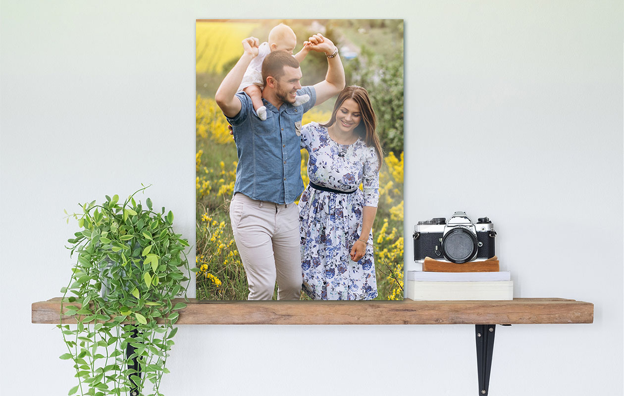 Ontvang €65 korting op een foto op aluminium 80 x 60 cm