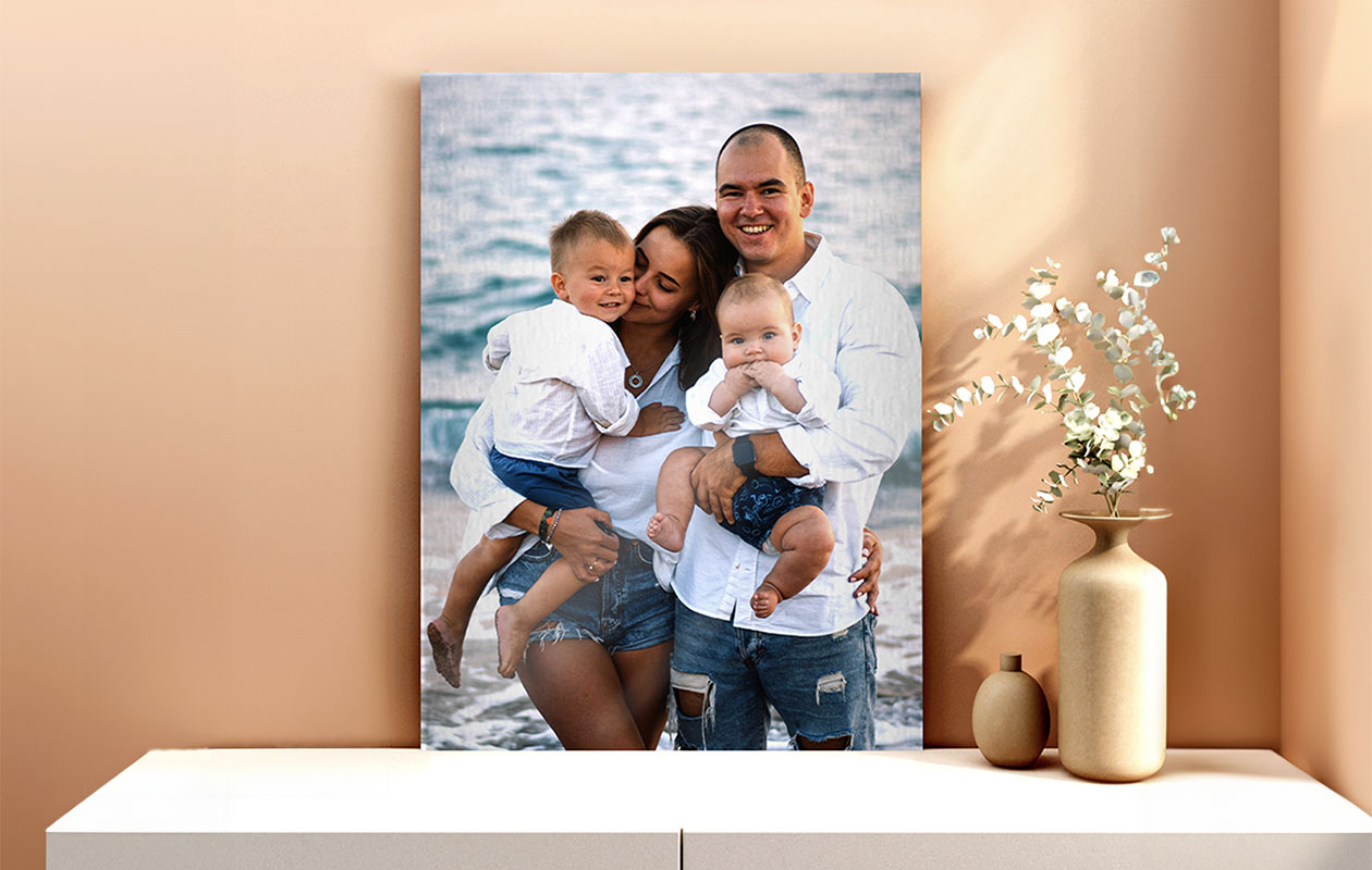 Ontvang €65 korting op een foto op aluminium 80 x 60 cm