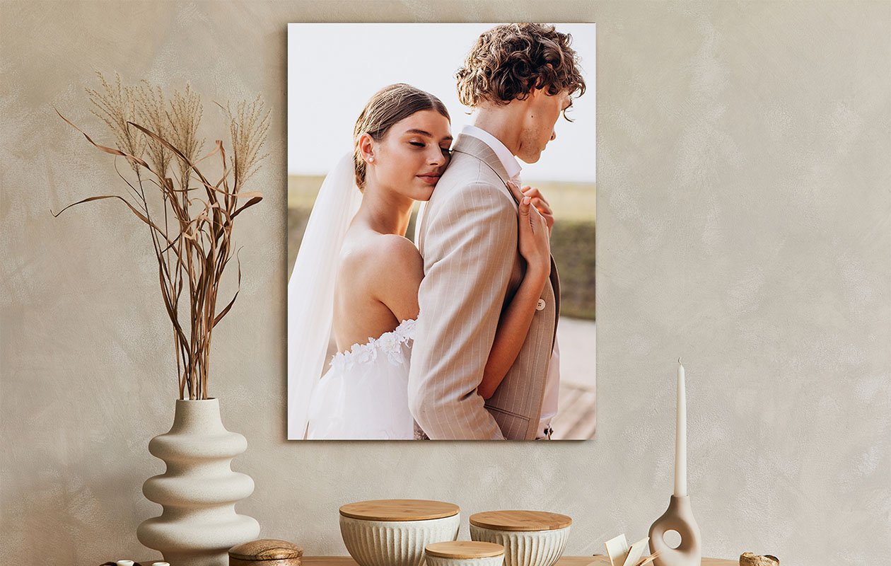 Ontvang €65 korting op een foto op aluminium 80 x 60 cm