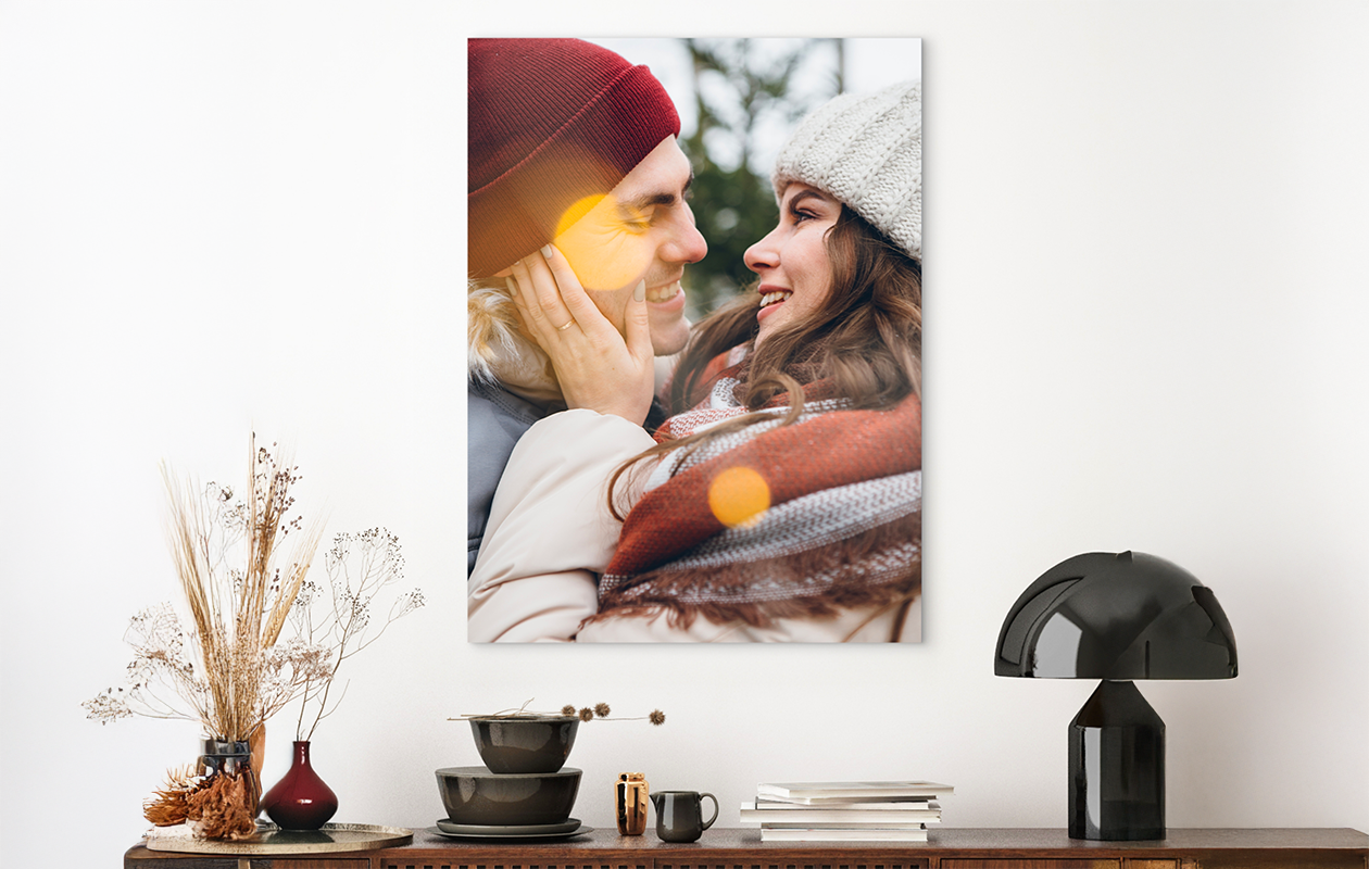 Ontvang €65 korting op een foto op aluminium 80 x 60 cm