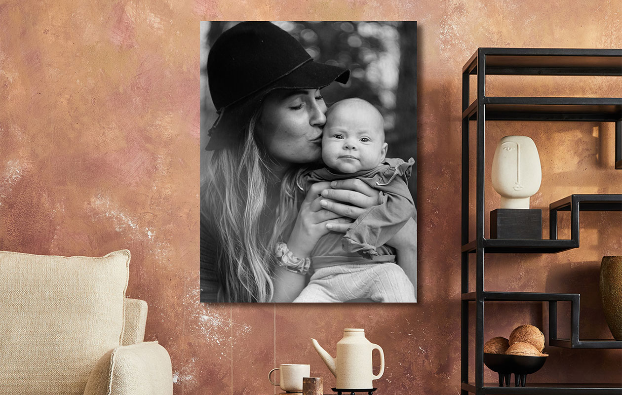 Ontvang €65 korting op een foto op aluminium 80 x 60 cm