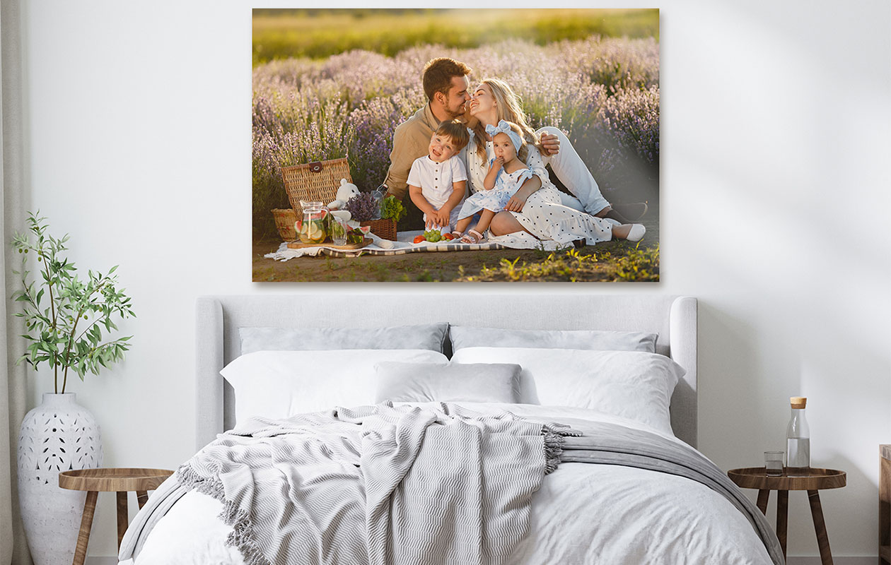 Ontvang €125 korting op een XXL foto op aluminium 120 x 80 cm