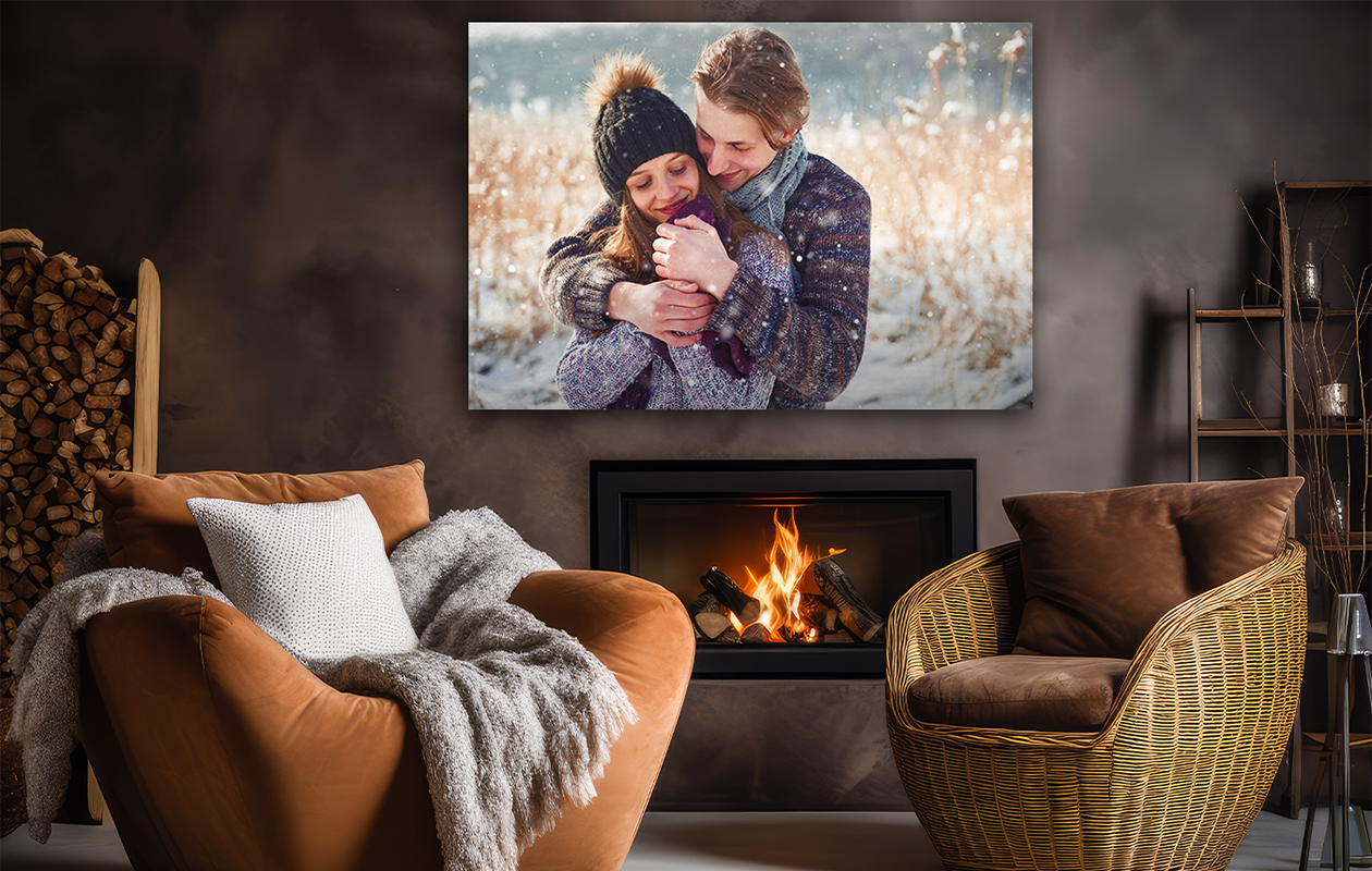 Ontvang €125 korting op een XXL foto op aluminium 120 x 80 cm