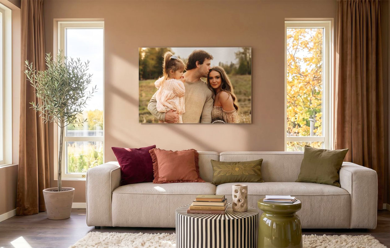 Bénéficiez de 110 € de réduction sur votre photo sur aluminium XL (100 x 70 cm)
