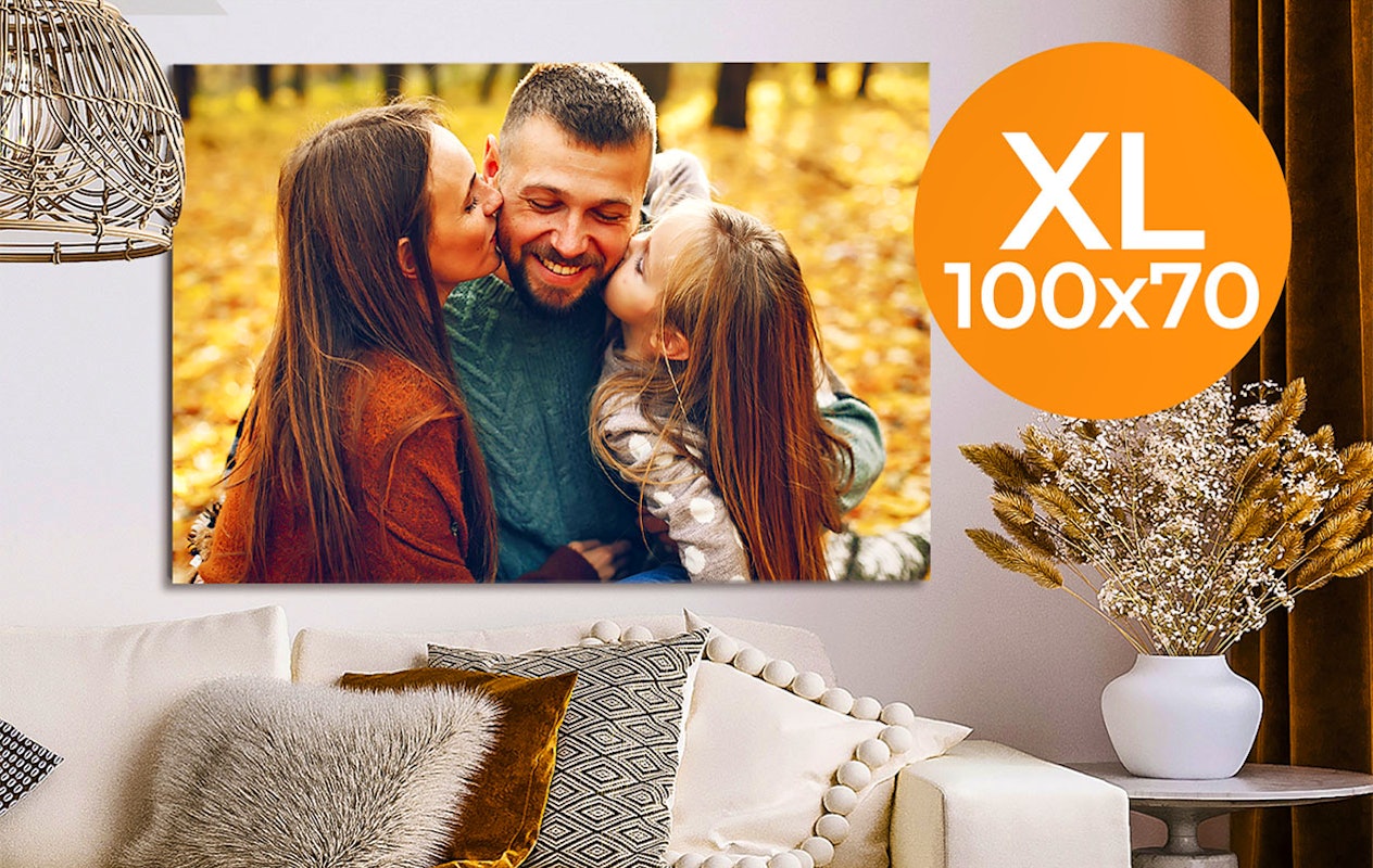 Ontvang €110 korting op jouw foto op aluminium 100 x 70 cm