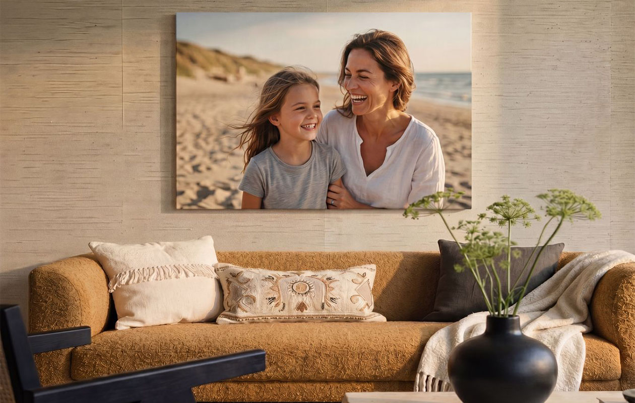Bénéficiez de 110 € de réduction sur votre photo sur aluminium XL (100 x 70 cm)