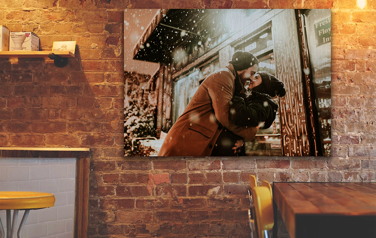 Ontvang €110 korting op jouw foto op aluminium 100 x 70 cm