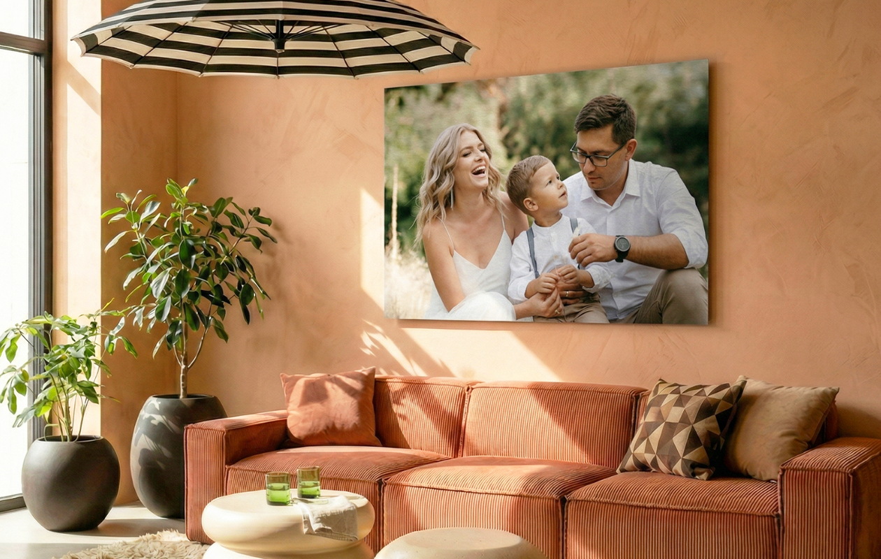 Ontvang €110 korting op jouw foto op XL aluminium (100 x 70 cm)