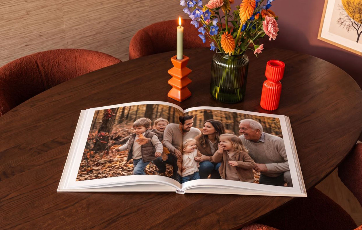 Recevez 70 € de réduction sur un livre photo XXL A4 de 144 pages