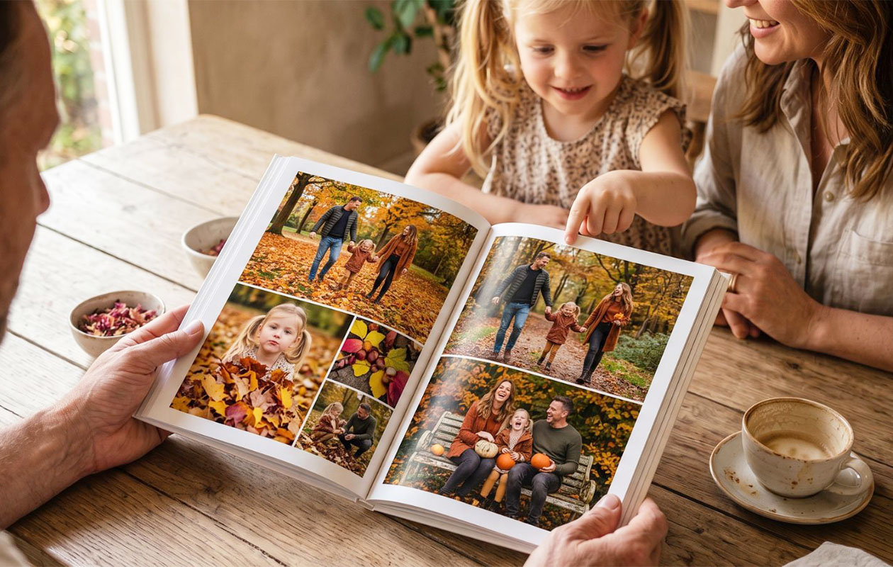Recevez 70 € de réduction sur un livre photo XXL A4 de 144 pages