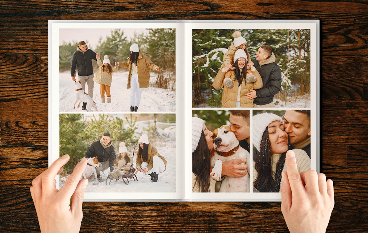 Ontvang €70 korting op een A4-fotoboek met 144 pagina’s (30 x 20 cm)