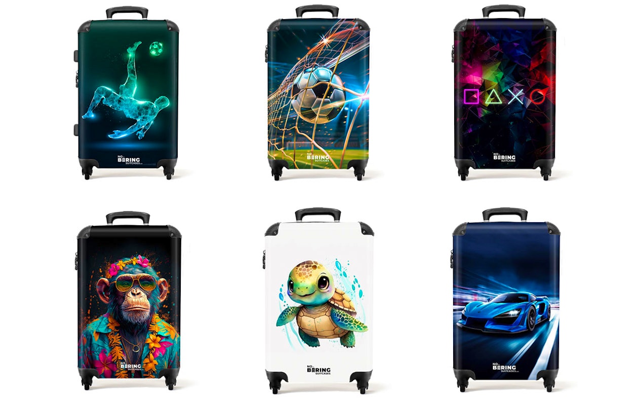 Ontvang €40 korting op een handbagage koffer (55 x 35 x 25 cm)