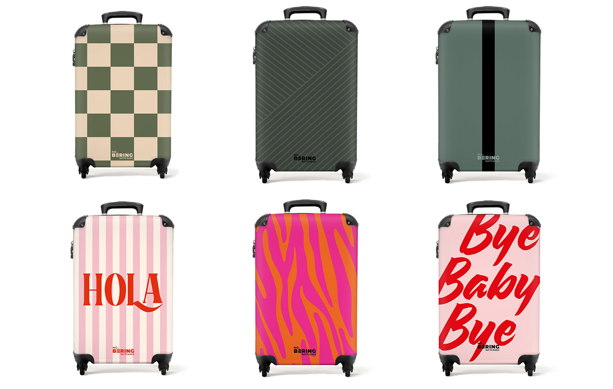 Ontvang €40 korting op een handbagage koffer (55 x 35 x 25 cm)