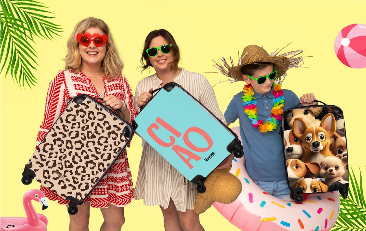 Ontvang €40 korting op een handbagage koffer (55 x 35 x 25 cm)