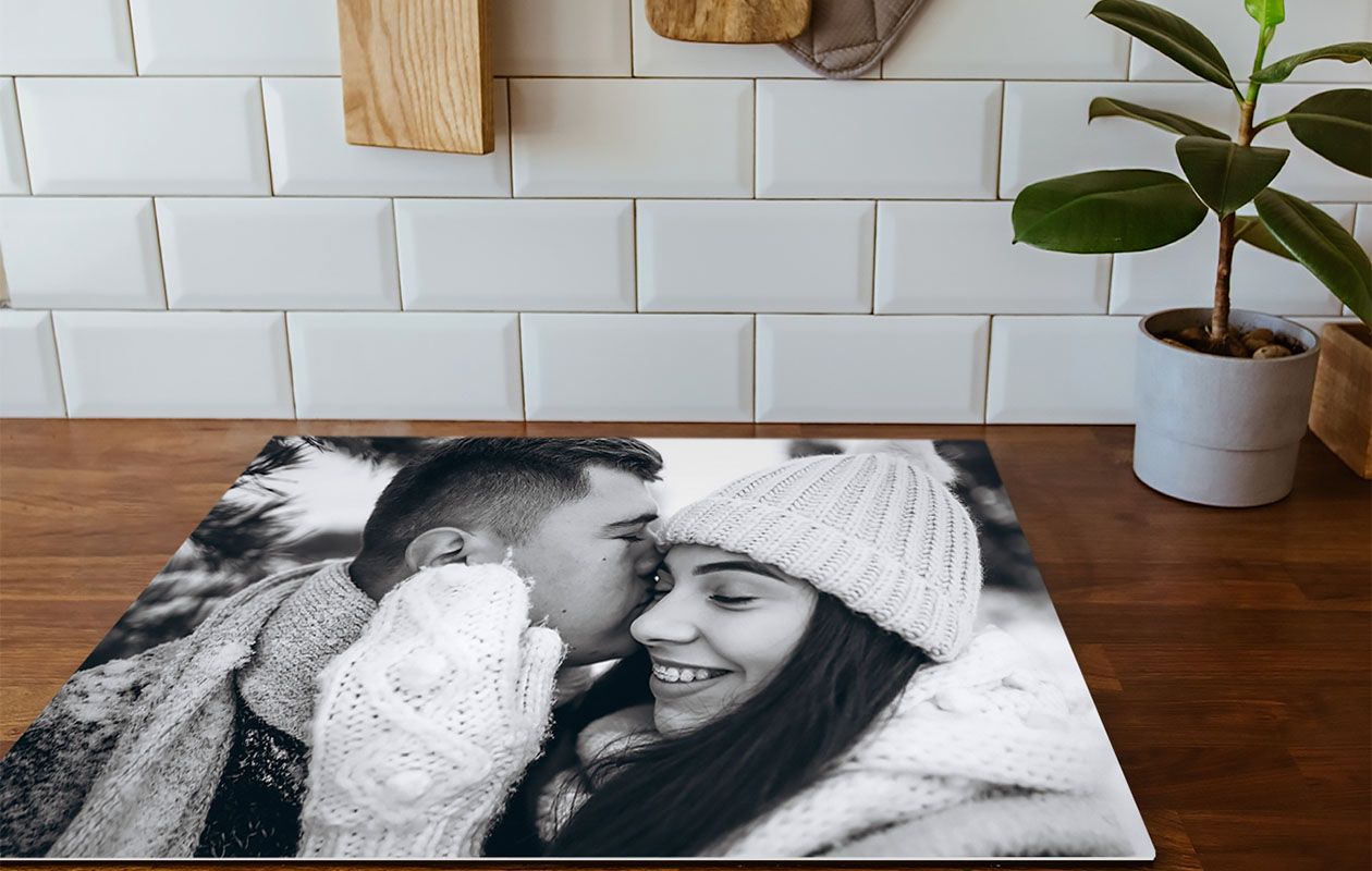 Ontvang €55 korting op een inductiebeschermer met foto (kies uit 50 formaten)