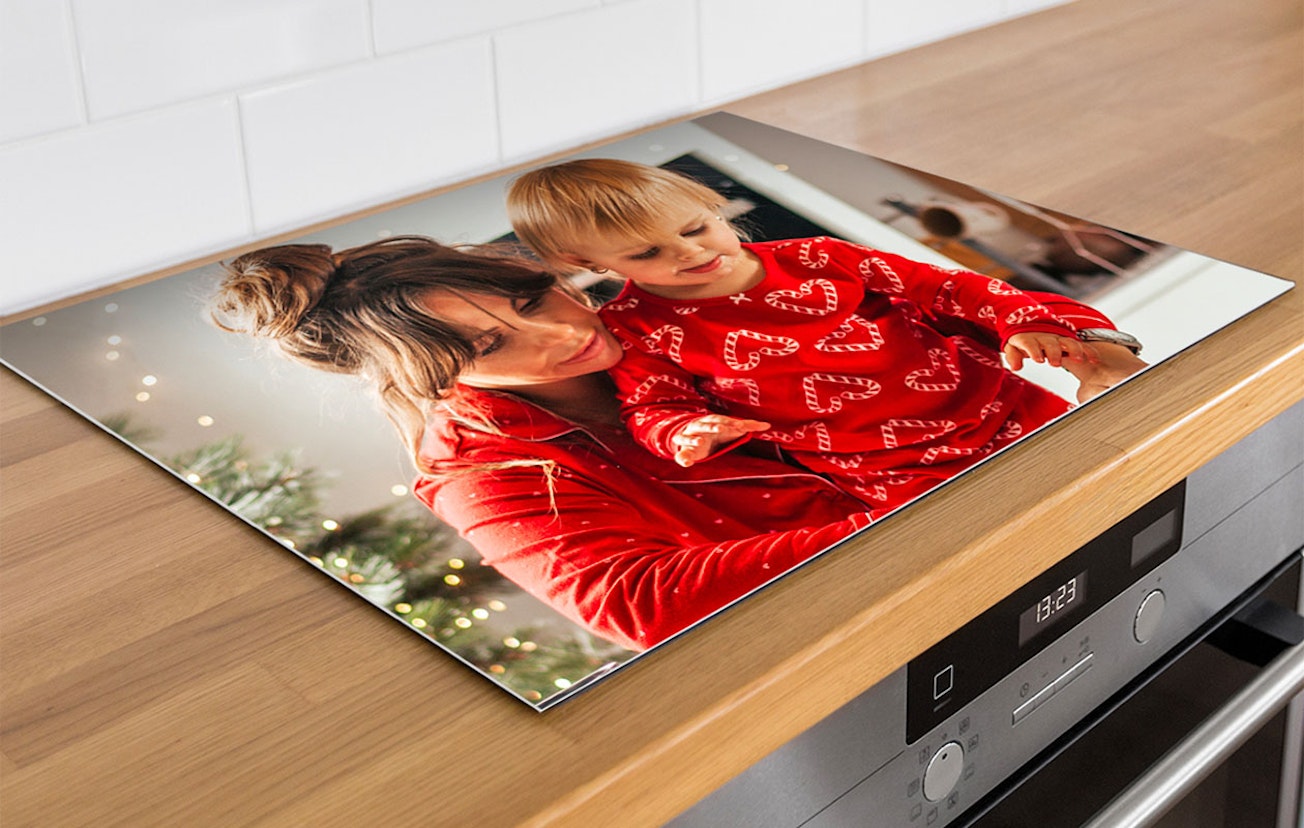 Ontvang €55 korting op een inductiebeschermer met foto (kies uit 50 formaten)