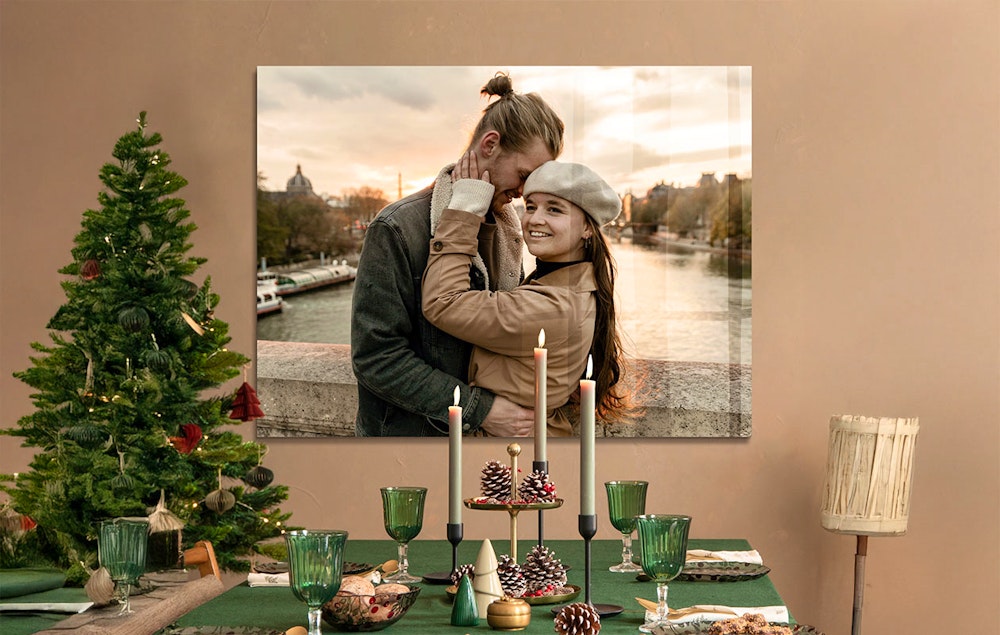 Ontvang €100 korting op een foto op plexiglas 80 x 60 cm