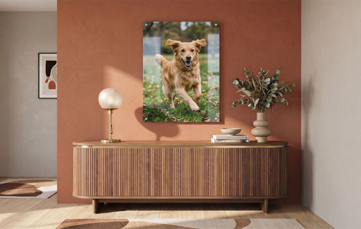 Ontvang €100 korting op een foto op plexiglas 80 x 60 cm