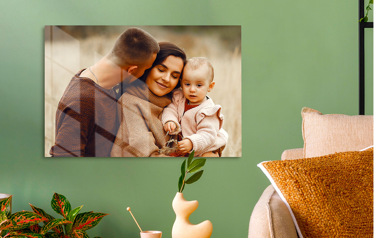 Ontvang €100 korting op een foto op plexiglas 80 x 60 cm