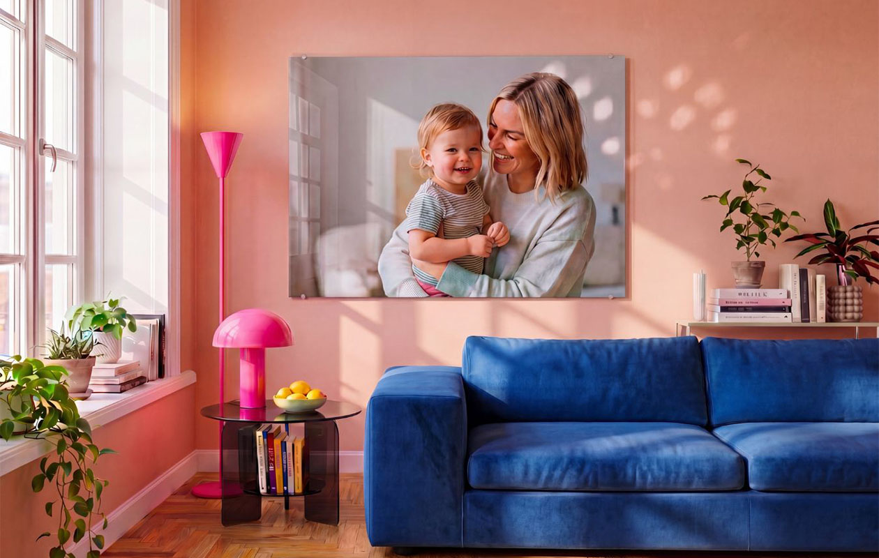 Photo XXL sur plexiglas (120 x 80 cm) – Bénéficiez de 130 € de réduction