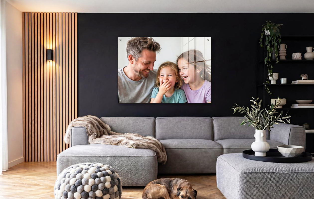 Photo XXL sur plexiglas (120 x 80 cm) – Bénéficiez de 130 € de réduction