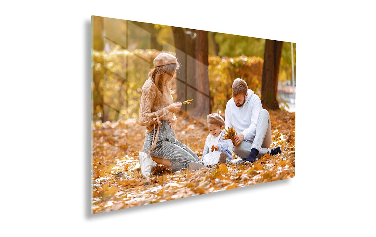 Bon d'achat d'une valeur de 130 € pour une photo sur plexiglas XXL (120 x 80 cm)