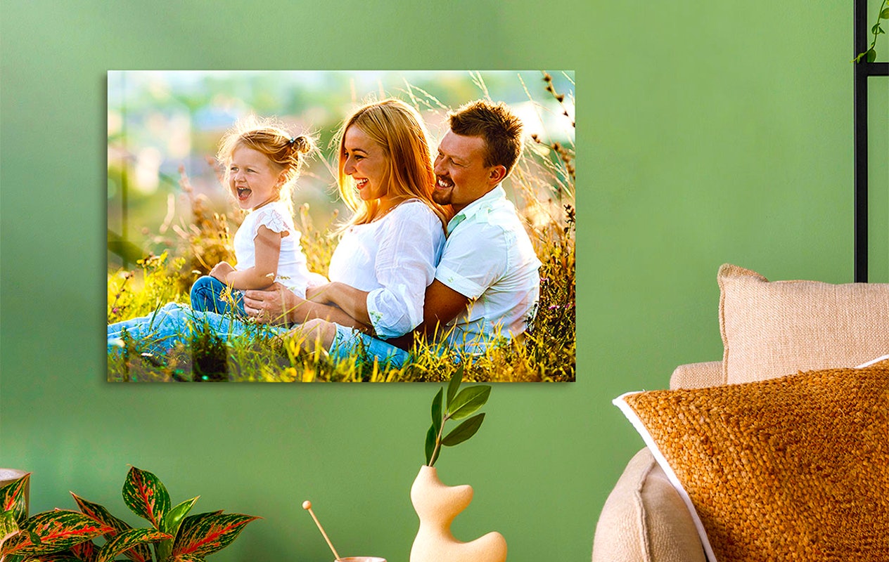 Bon d'achat d'une valeur de 130 € pour une photo sur plexiglas XXL (120 x 80 cm)