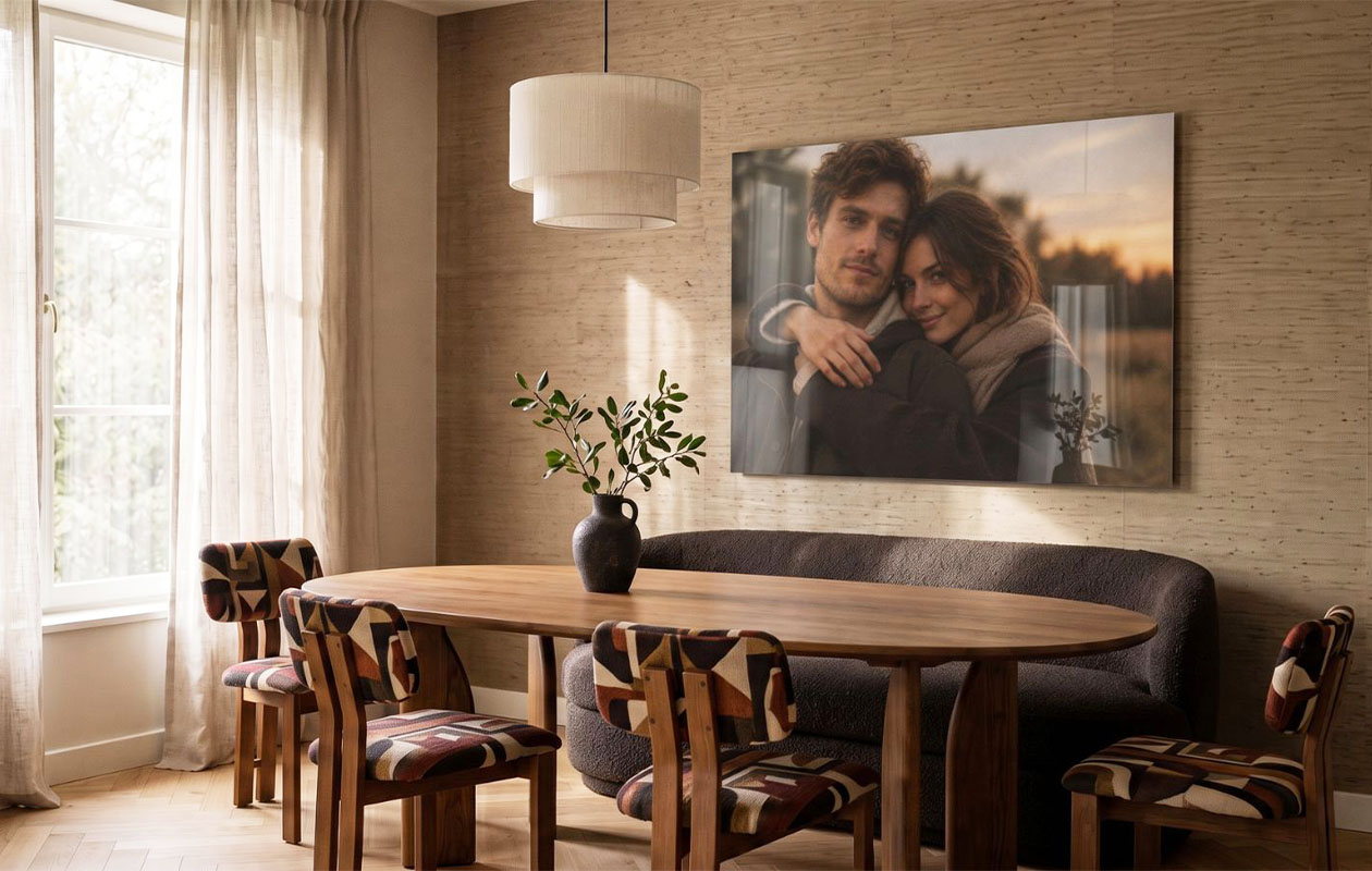 XXL Foto op plexiglas (120 x 80 cm) – Ontvang €130 korting