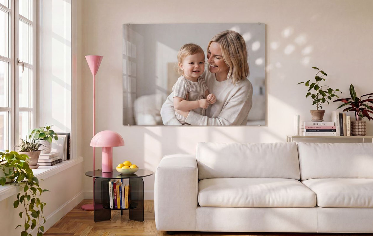 XXL Foto op plexiglas (120 x 80 cm) – Ontvang €130 korting