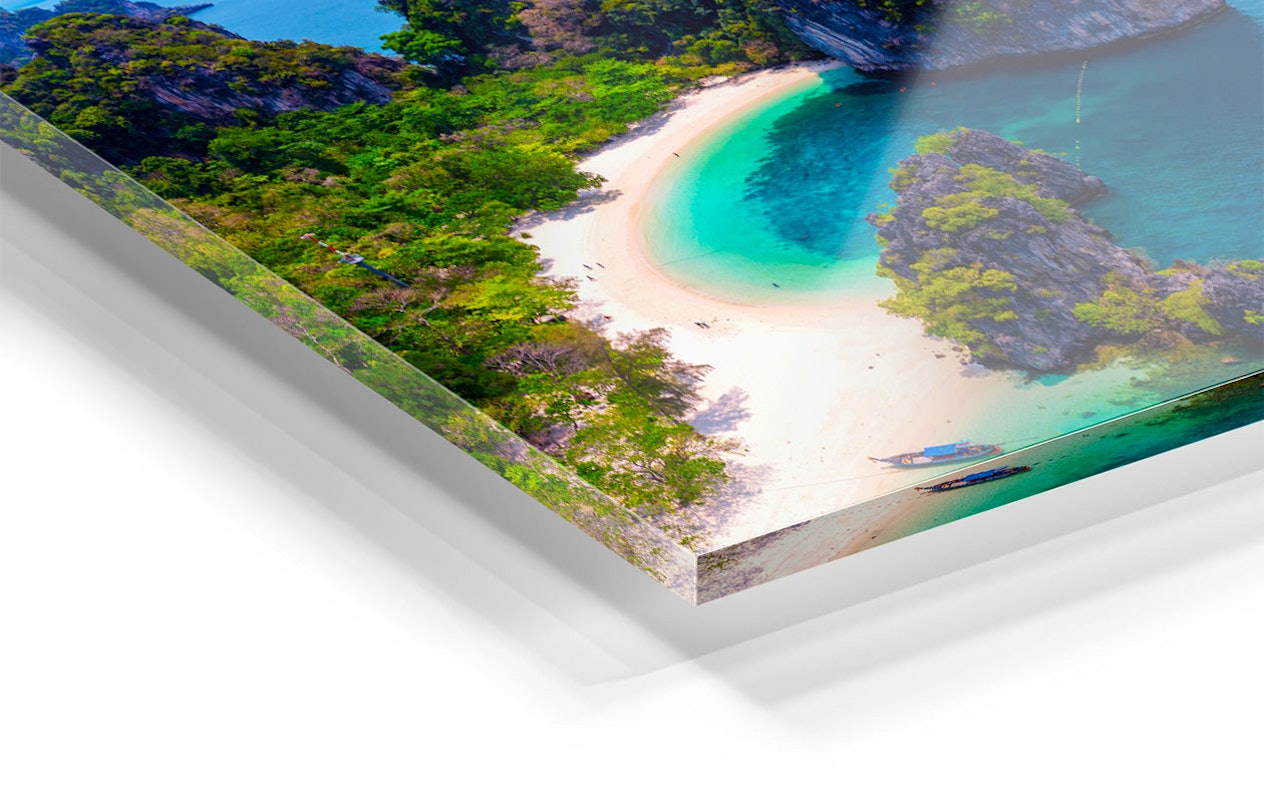 Bon d'achat d'une valeur de 130 € pour une photo sur plexiglas XXL (120 x 80 cm)