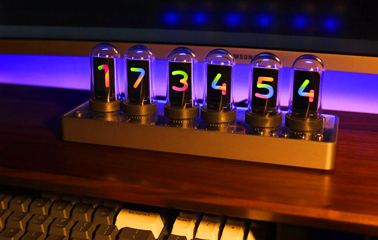 Voucher t.w.v. € 100,- voor een Nixie buisklok