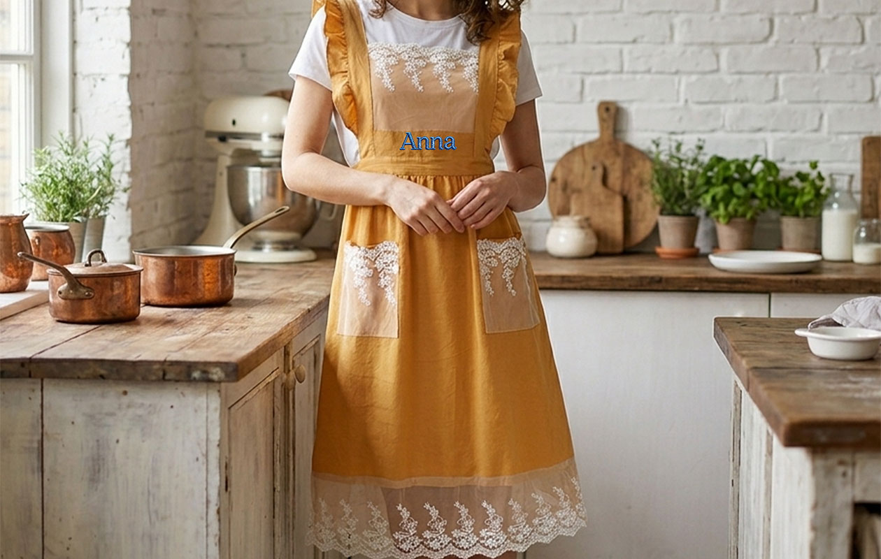 Ontvang €40 korting voor een gepersonaliseerd schort