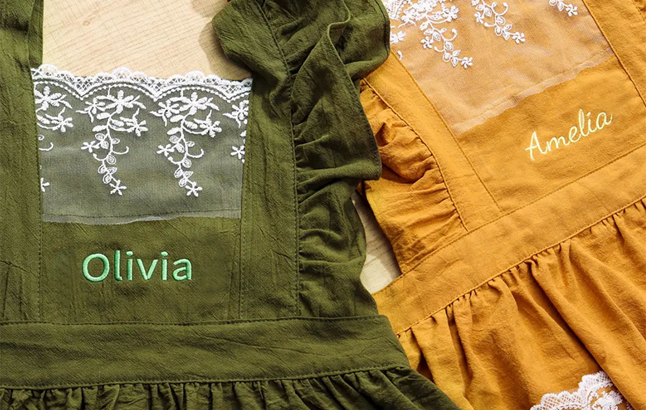 Ontvang €40 korting voor een gepersonaliseerd schort