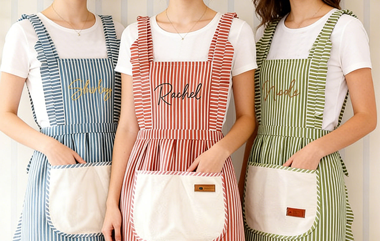 Ontvang €40 korting voor een gepersonaliseerd schort