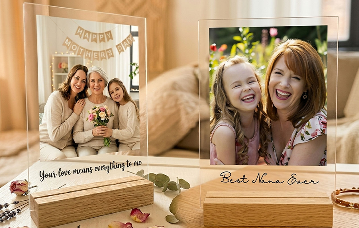 Ontvang €50 korting voor een gepersonaliseerde fotolijst