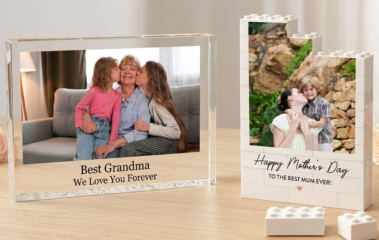 Ontvang €50 korting voor een gepersonaliseerde fotolijst