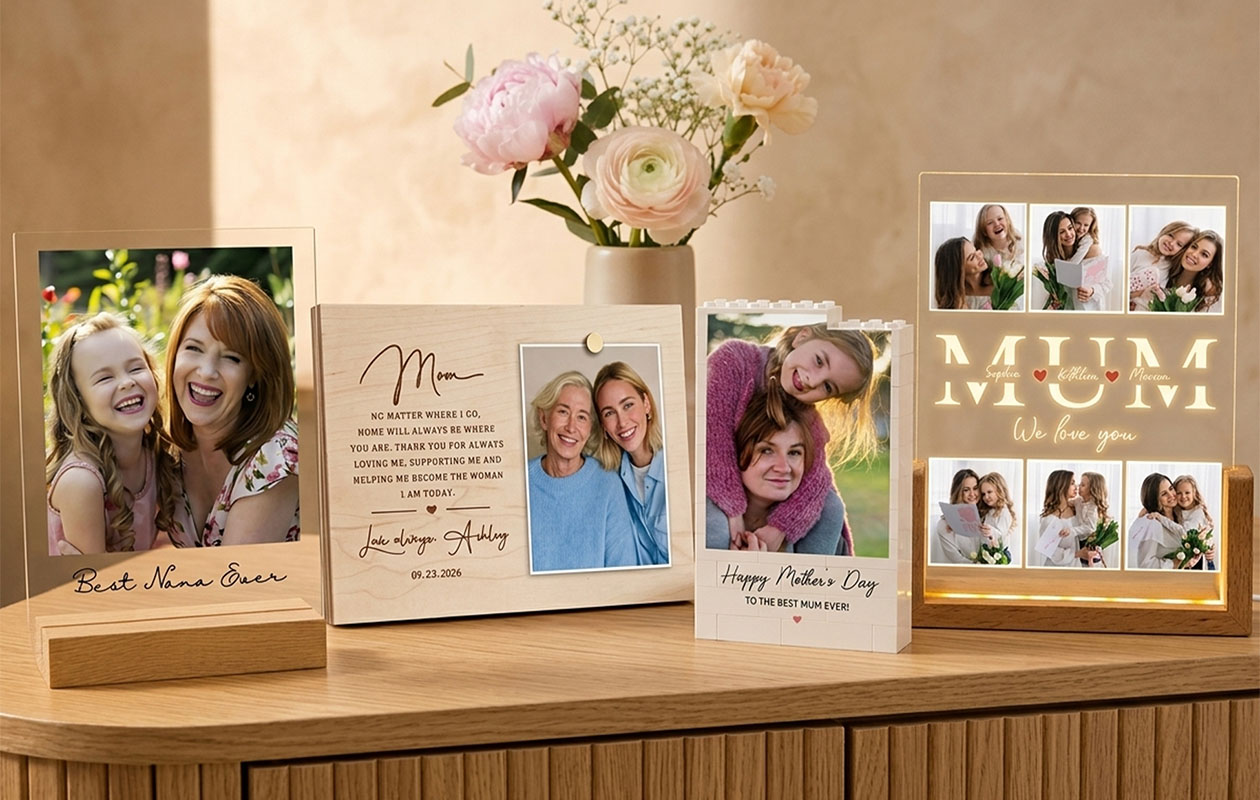 Ontvang €50 korting voor een gepersonaliseerde fotolijst