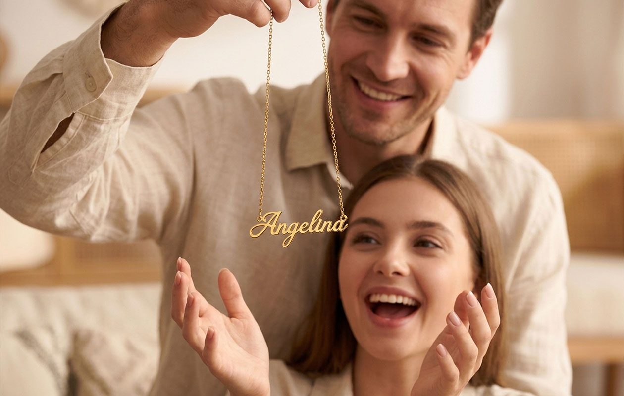 Een gepersonaliseerde ketting
