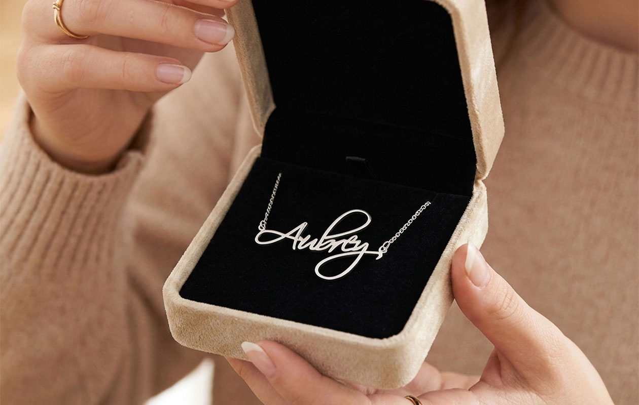 Een gepersonaliseerde ketting