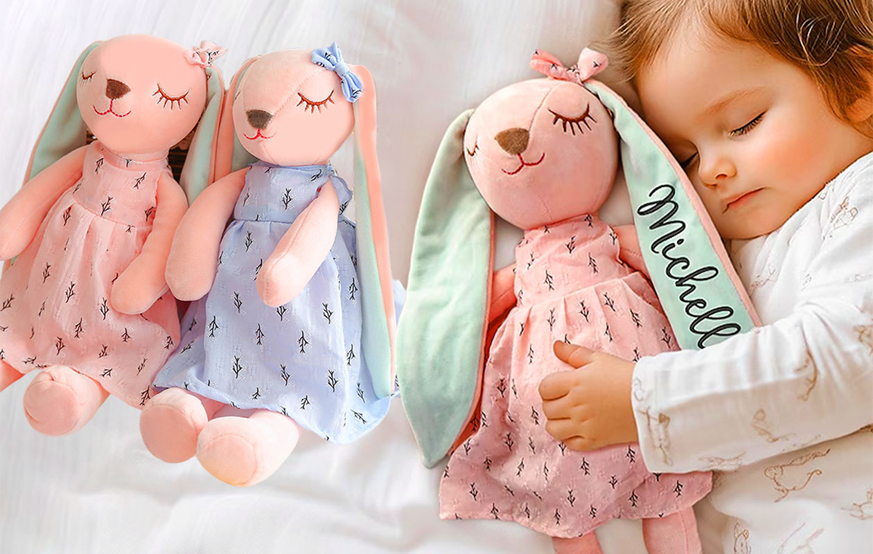 Ontvang €20 korting voor een gepersonaliseerde knuffel