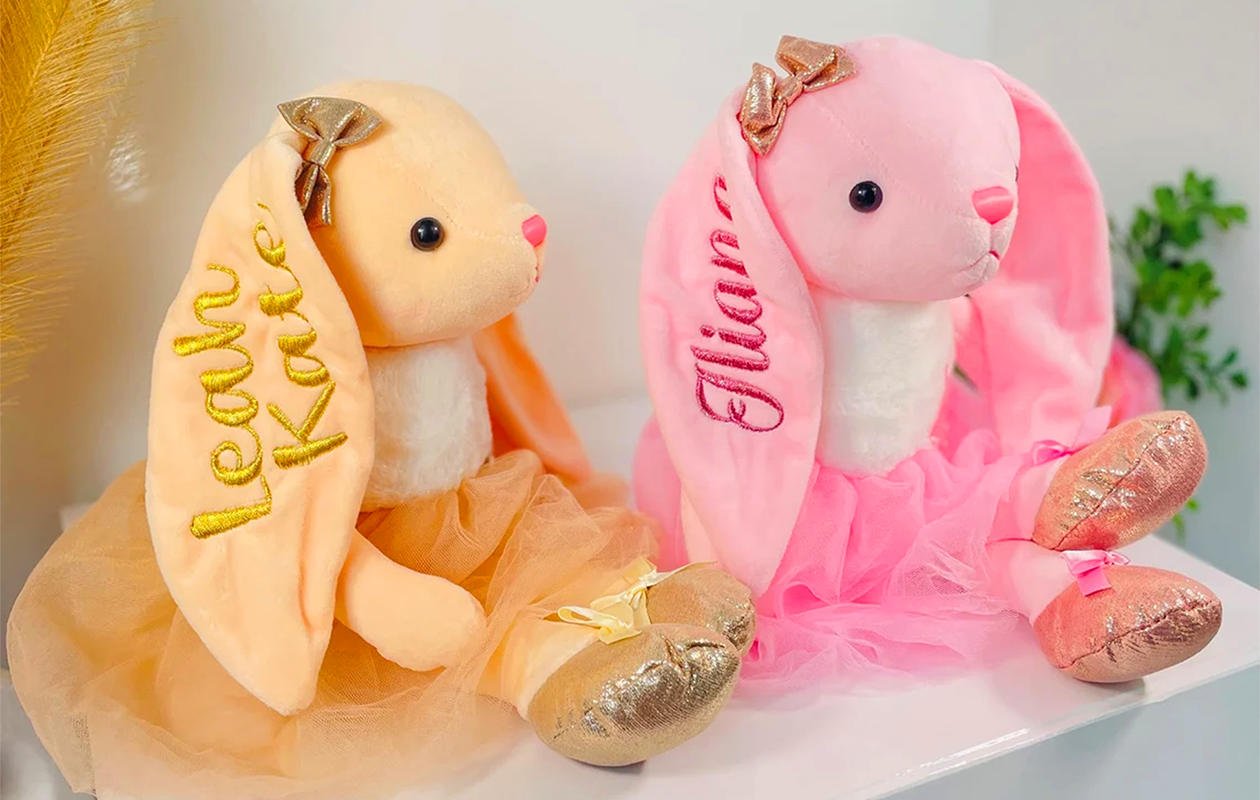 Ontvang €20 korting voor een gepersonaliseerde knuffel