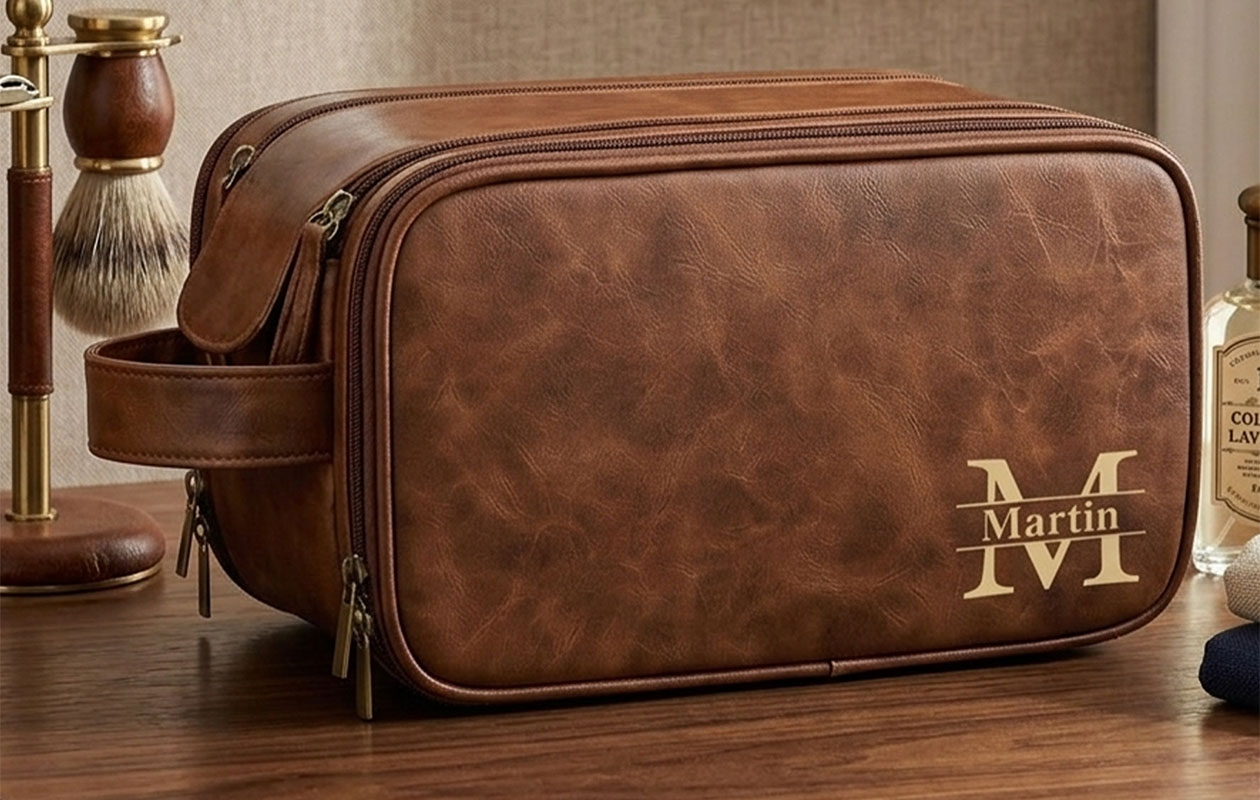 Trousse de toilette personnalisée